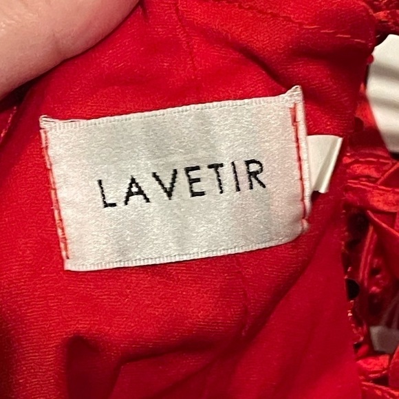 Lavetir NWT red sequin formal prom wedding Valentine’s Day date dress - Picture 3 of 8